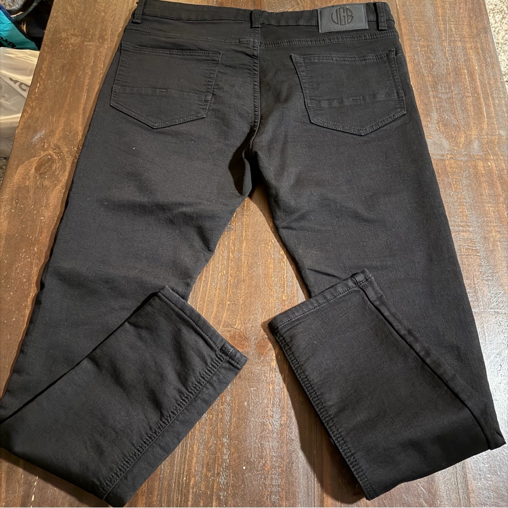 Vintage Genes Black Skinny Jeans 36x30 - Picture 4 of 8